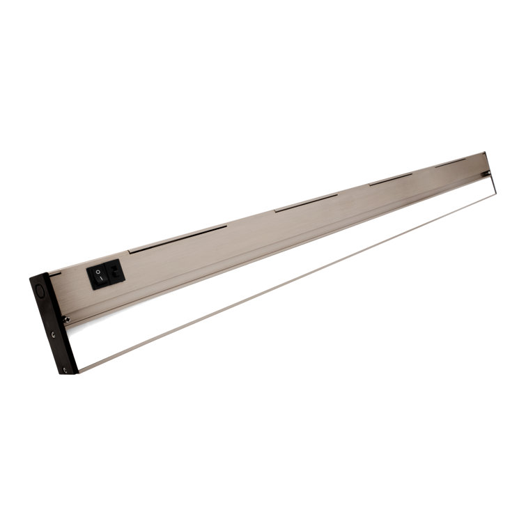 Nicor 40-Inch Nickel LED Under Cabinet Light Bar