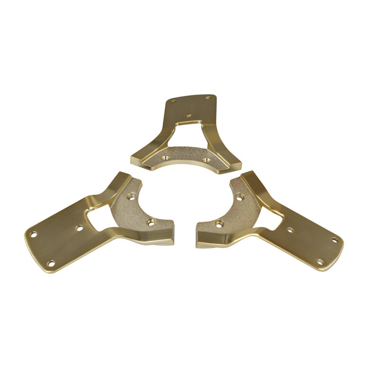 Burnished Brass Ceiling Fan Custom Finish Kit
