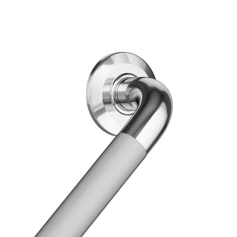 20.5'' Polished Stainless Steel Angled Grab Bar