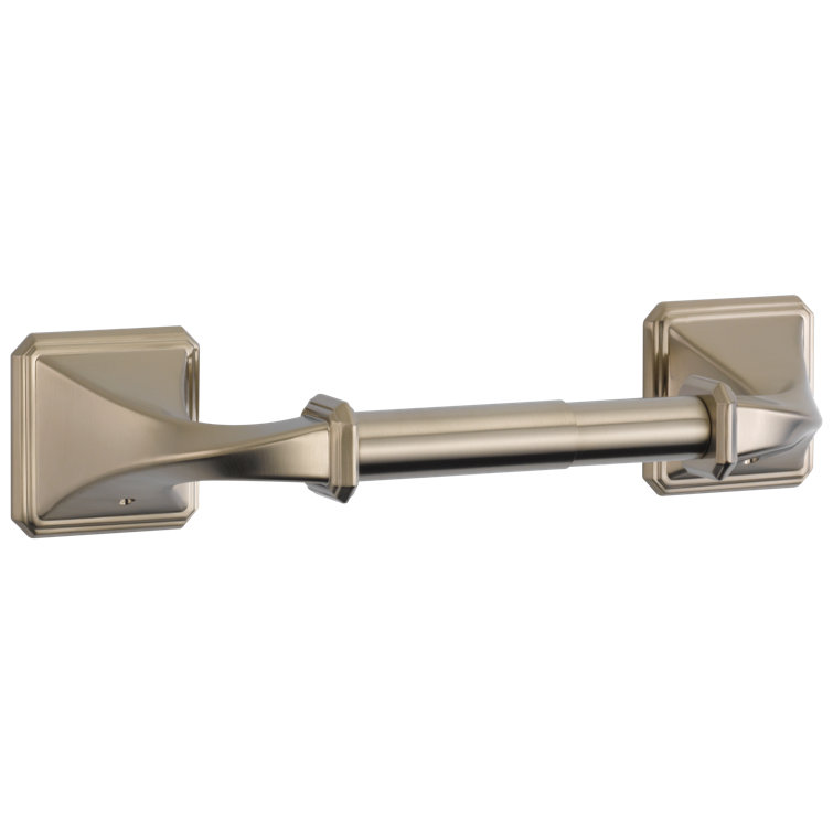 Virage Polished Nickel Modern 11.5" Wall Mount Toilet Paper Holder