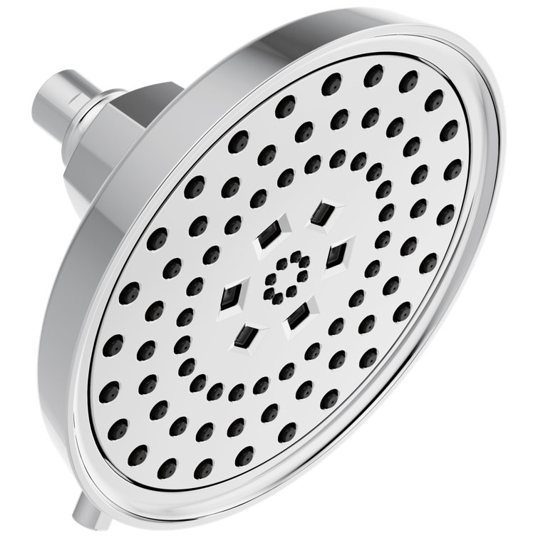 Pulse Mist Chrome Wall Mounted Multi-Function Showerhead