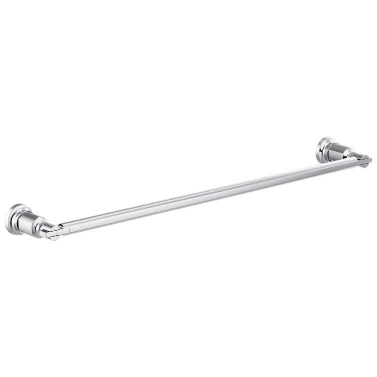 Invari 24" Chrome Stainless Steel Wall Mount Towel Bar
