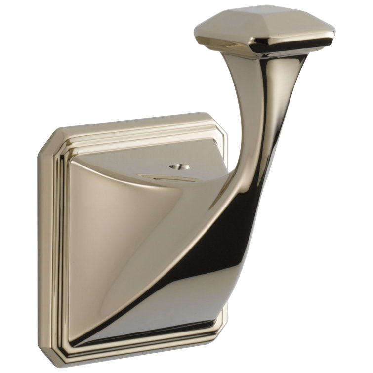 Polished Nickel Modern Wall Mount Robe Hook