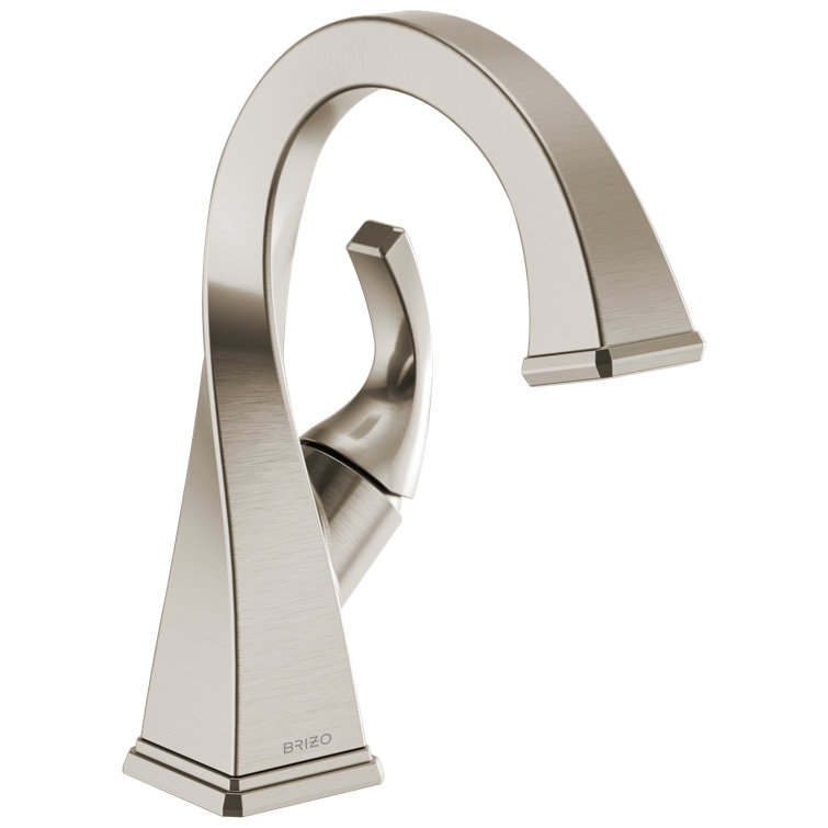Eco-Friendly Modern Polished Nickel Single Hole Bathroom Faucet