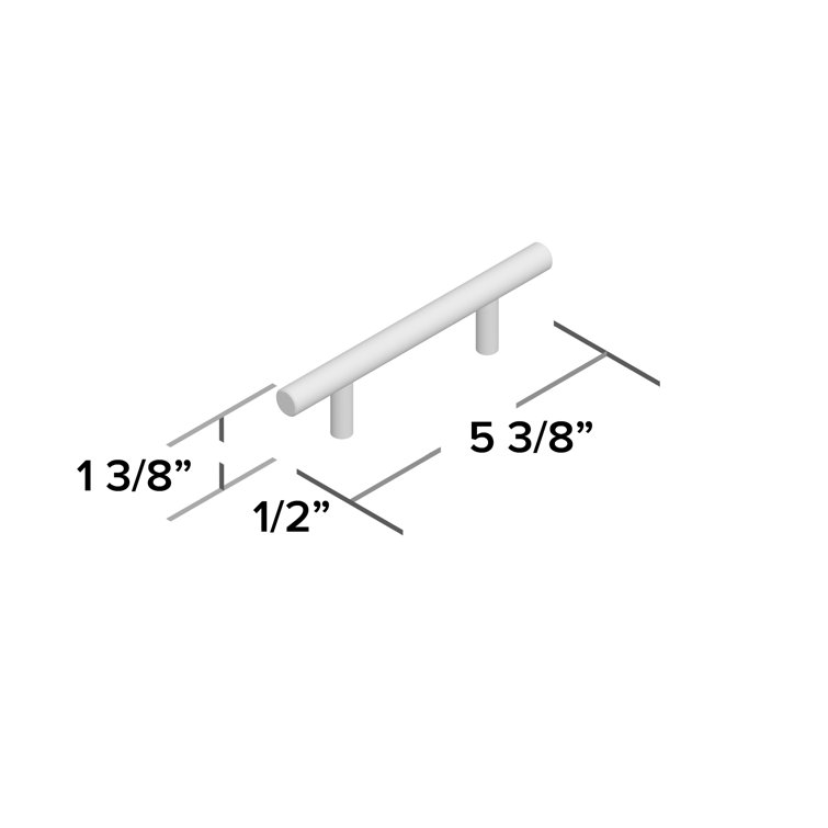 Oil-Rubbed Bronze 3" Bar Pulls with Mounting Hardware