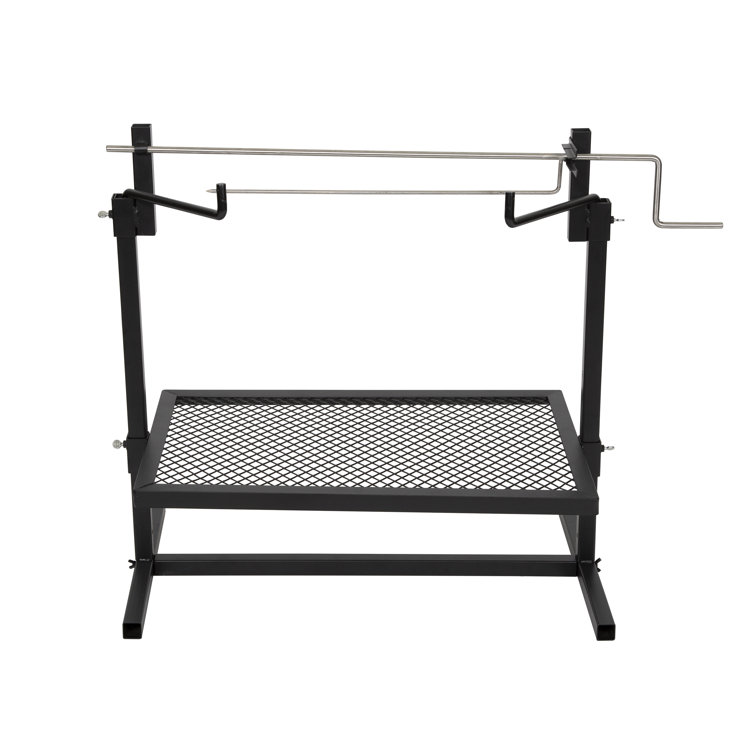 Heavy-Duty Stainless Steel Rotisserie Camp Grill