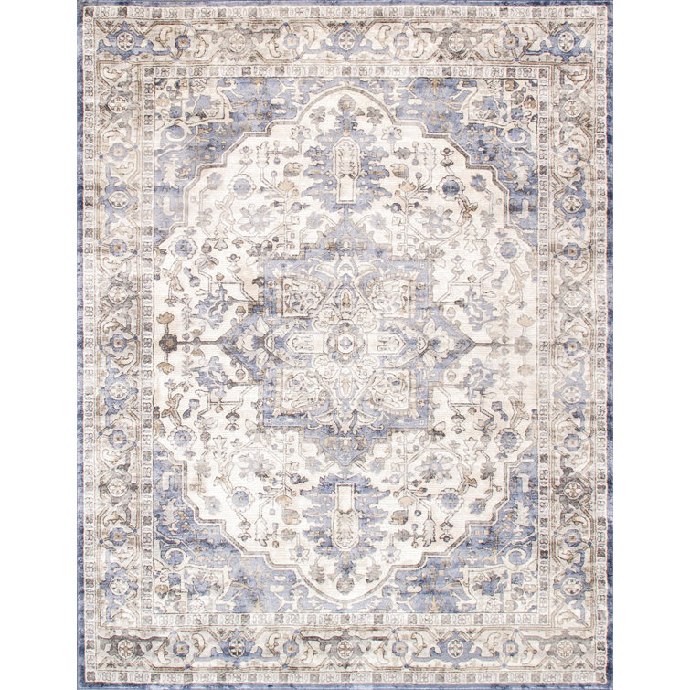 Ivory Elegance 10' x 14' Handmade Synthetic Rectangular Rug