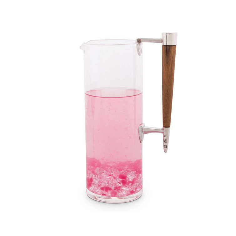 Tribeca Glass Martini Pitcher with Wood Handle