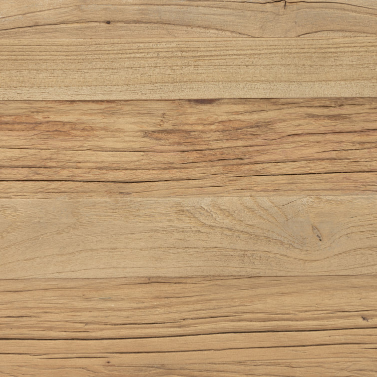 Natural Elm Reclaimed Wood Contemporary Bench