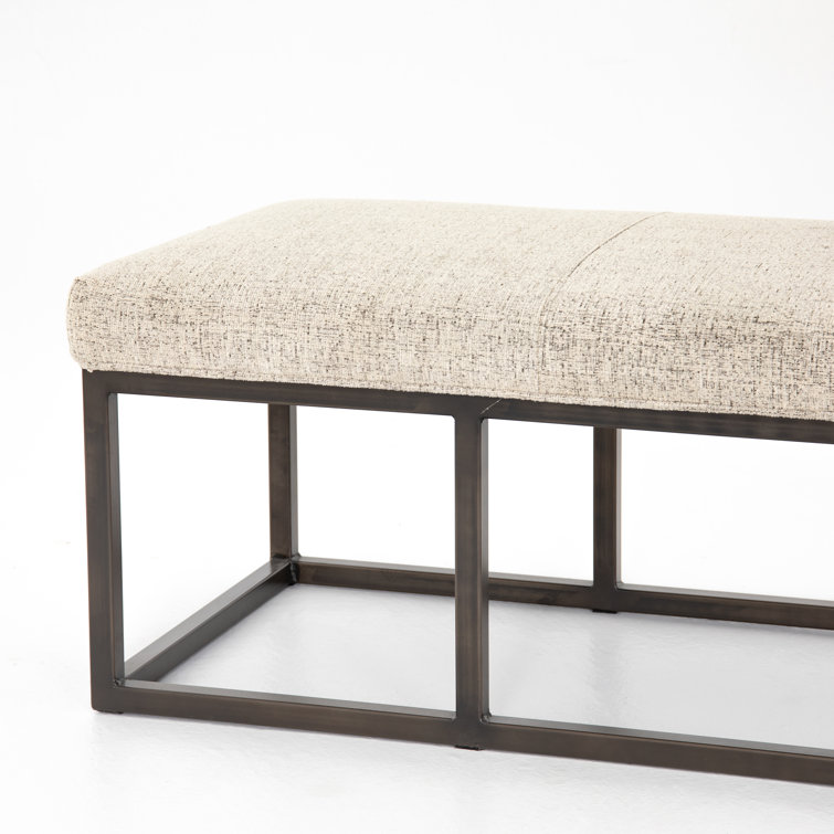 Kabina Modern Fabric-Upholstered Entryway Bench