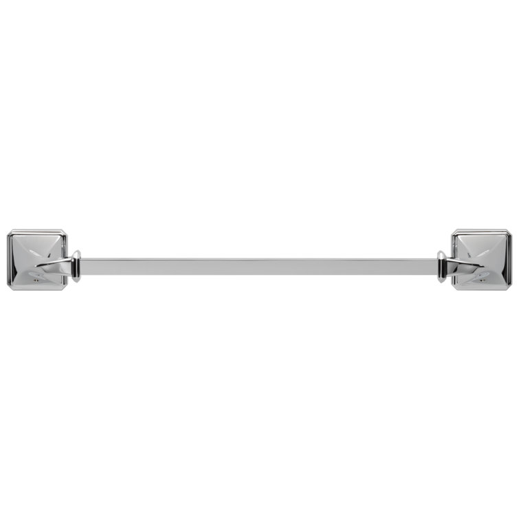 Polished Nickel Modern Wall Mount Towel Bar