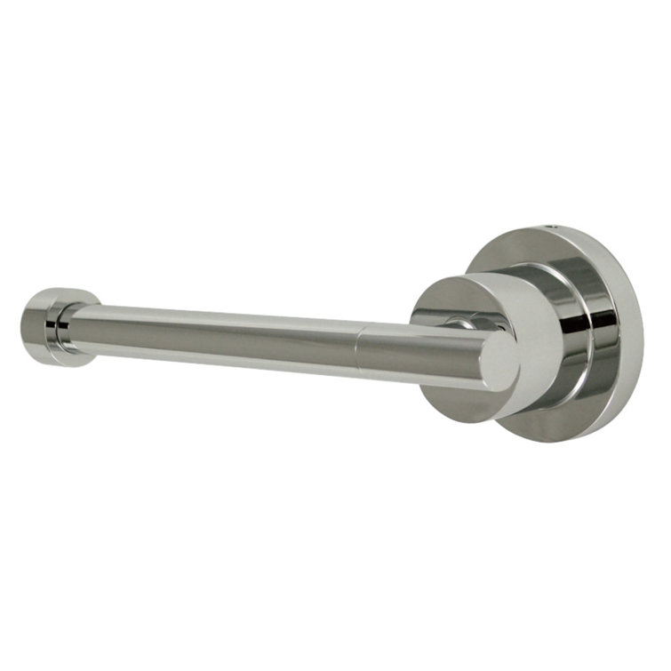 Polished Chrome Brass Wall Mounted Toilet Paper Holder