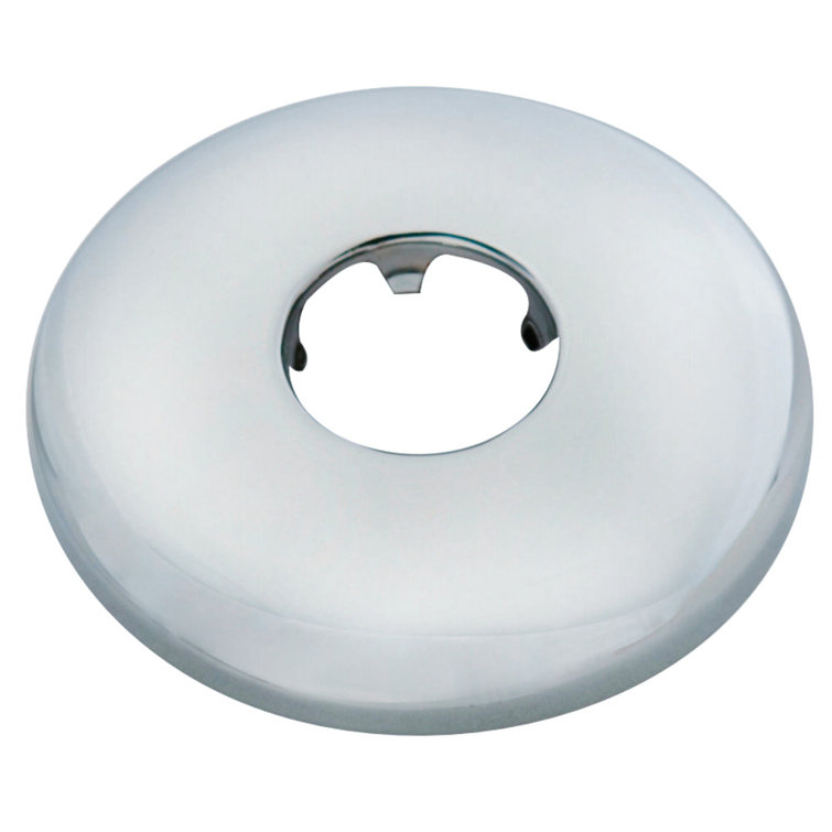 Polished Chrome Round Shower Arm Flange
