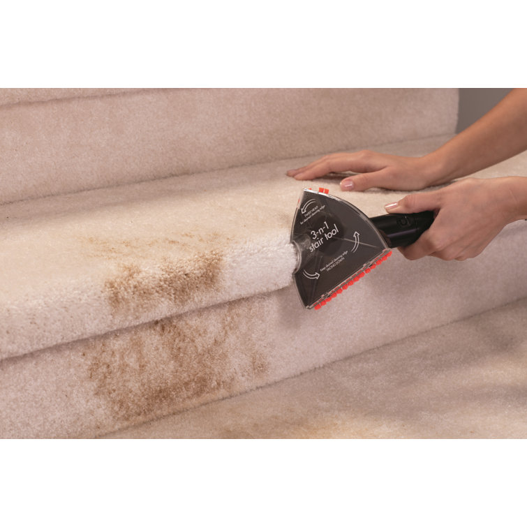 Bissell Green Portable Handheld Upholstery Steamer Cleaner