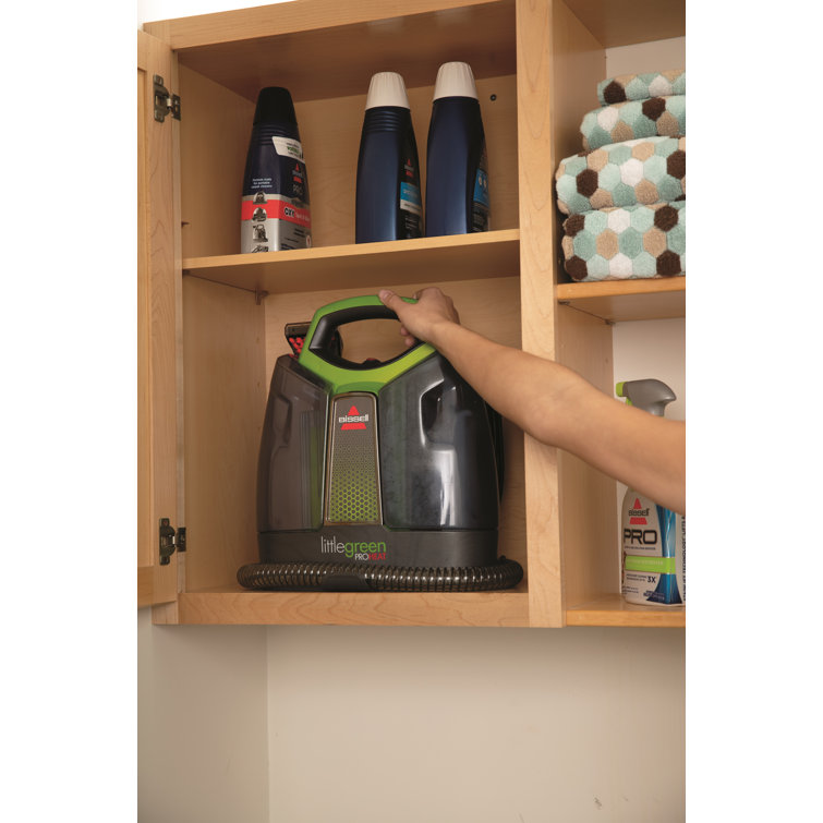 Bissell Green Portable Handheld Upholstery Steamer Cleaner
