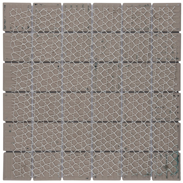 Black and White Porcelain Mosaic Tile for Floor and Wall