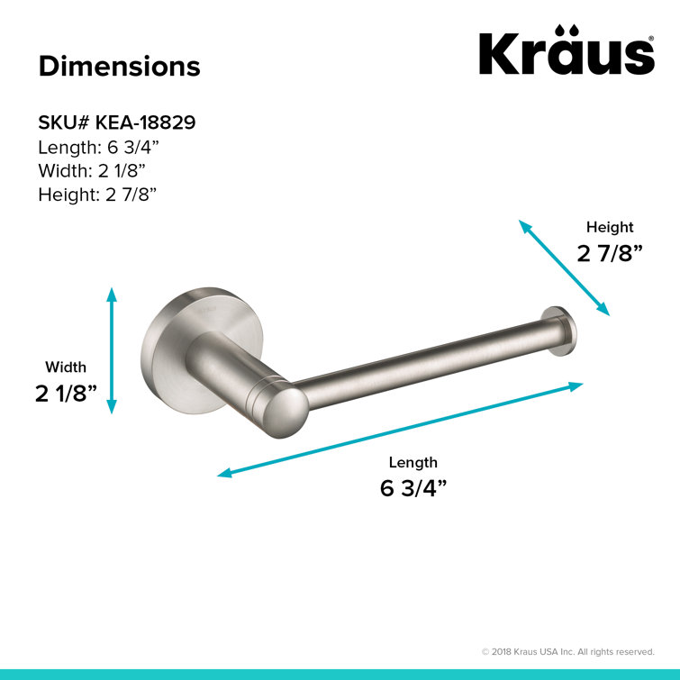 Elie Brushed Nickel 4-Piece Bathroom Hardware Set