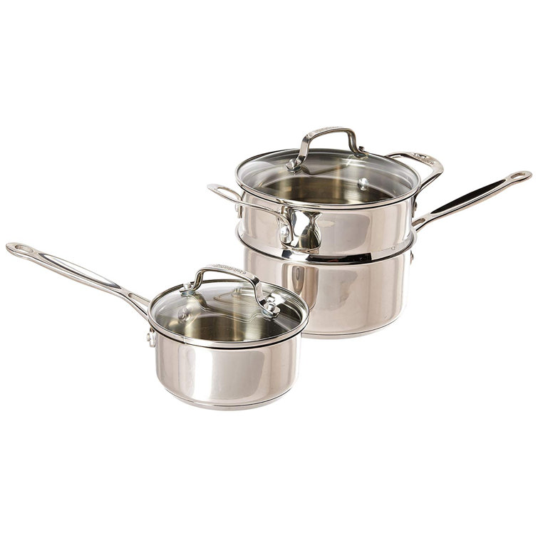 Cuisinart 14-Piece Stainless Steel Non-Stick Cookware Set