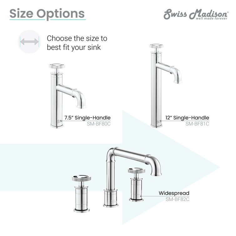 Avallon Chrome Single-Handle Bathroom Faucet