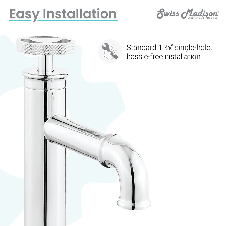Avallon Chrome Single-Handle Bathroom Faucet