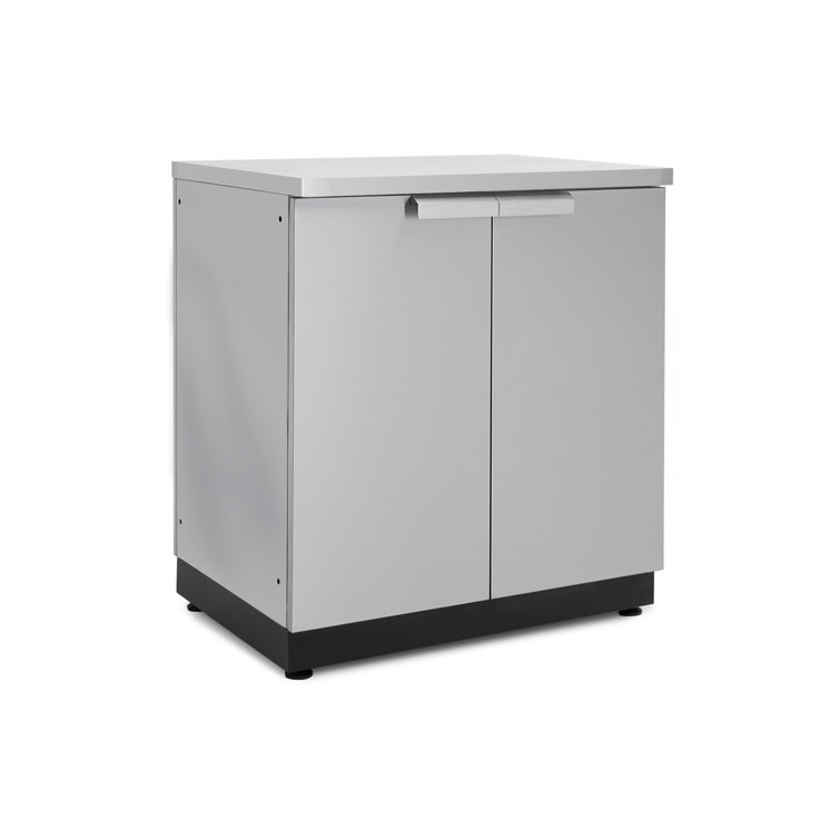 Stainless Steel Shaker Style Outdoor Kitchen Base Cabinet
