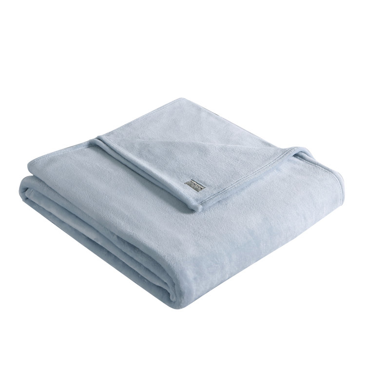 Luxurious King-Size Ultra Soft Fleece Blanket in Cozy Blue