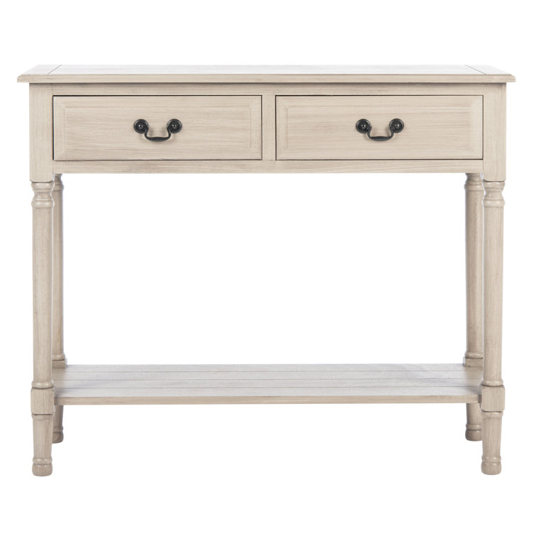 Primrose Greige 40'' Wood Console Table with Storage