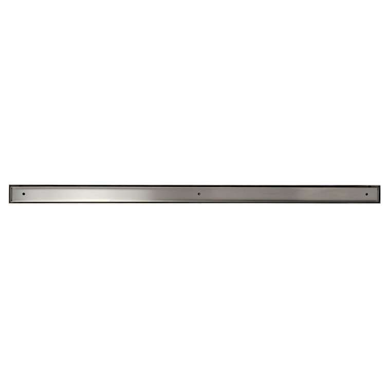 59'' Stainless Steel Linear Shower Drain with Removable Basket Strainer