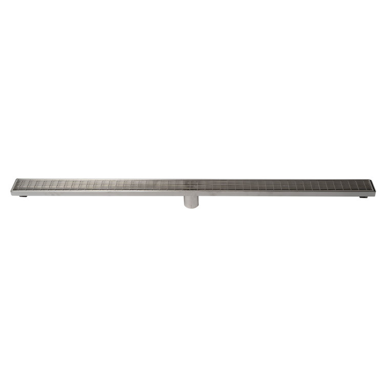 47 Inch Brushed Stainless Steel Linear Shower Drain