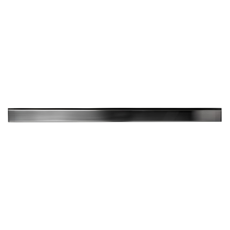 47" Polished Stainless Steel Linear Shower Drain with Solid Cover