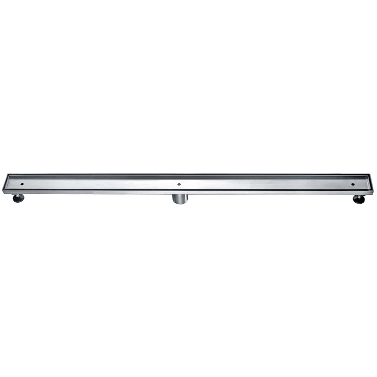 47" Brushed Stainless Steel Linear Shower Drain