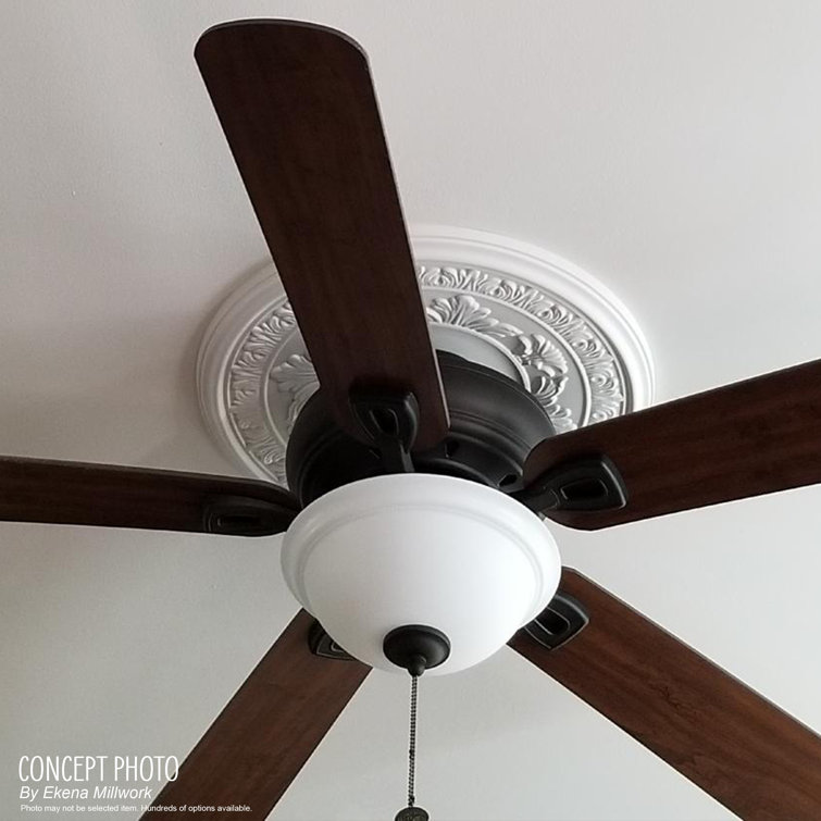 Attica 10" Bright Coat Chrome Thermoformed PVC Ceiling Medallion
