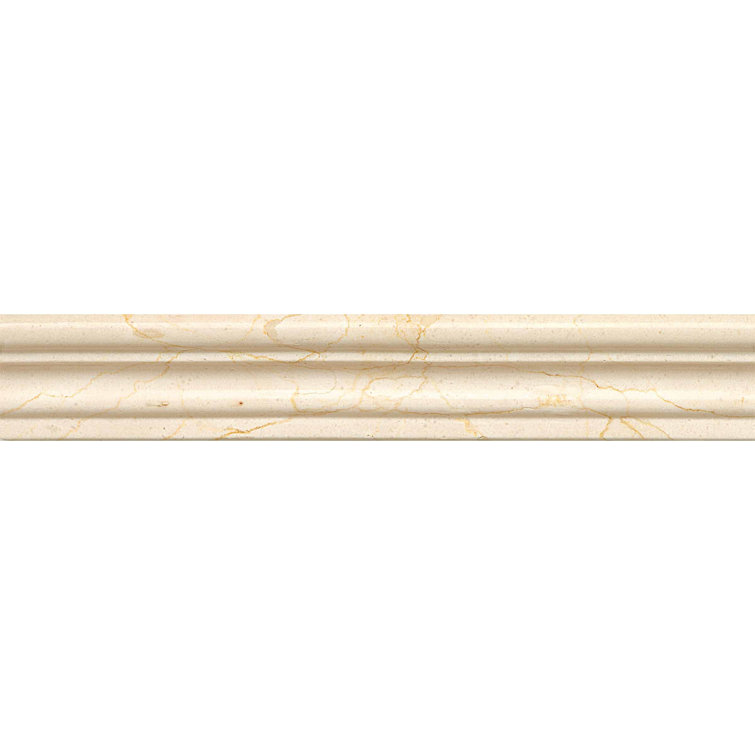 Crema Marfil Select Marble Quarter Round Tile Trim