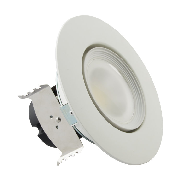 Satco S11822 7.5W LED Adjustable CCT Gimbal Retrofit Downlight, White