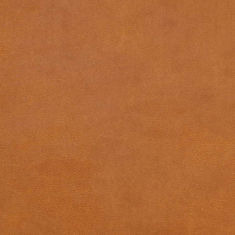 Brittany Camel Faux Leather Convertible Sleeper Sofa