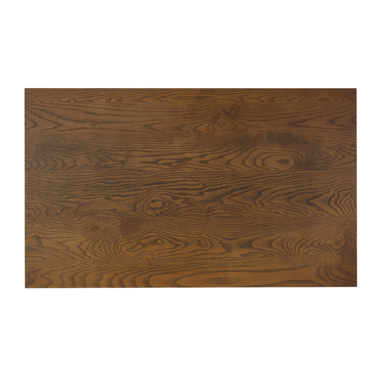Honey Brown & Vanilla White Oak Dining Table for 4-6