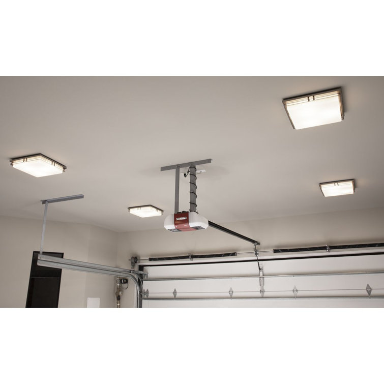 Helm 18" Brushed Nickel LED Flush Mount Light