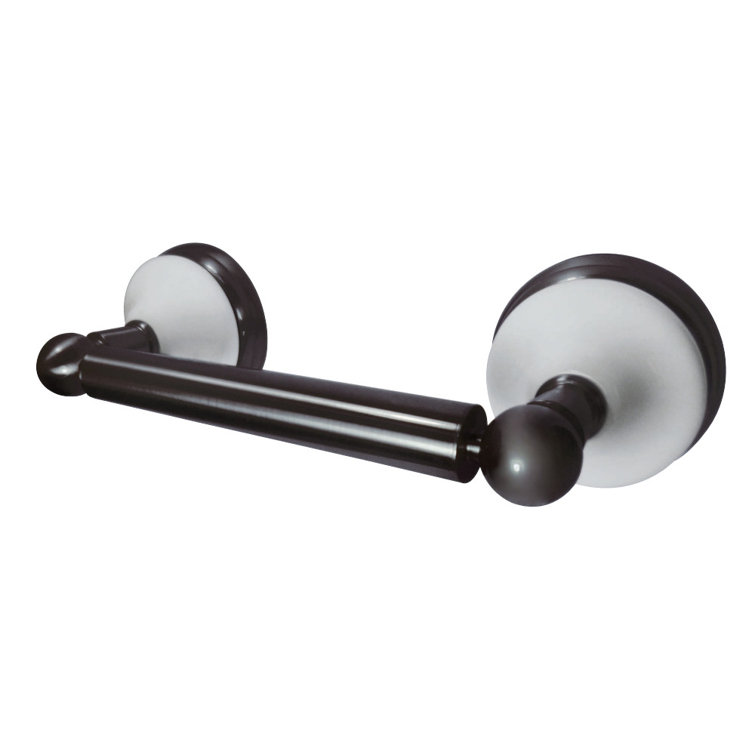 Victorian Oil Rubbed Bronze Brass Toilet Paper Holder