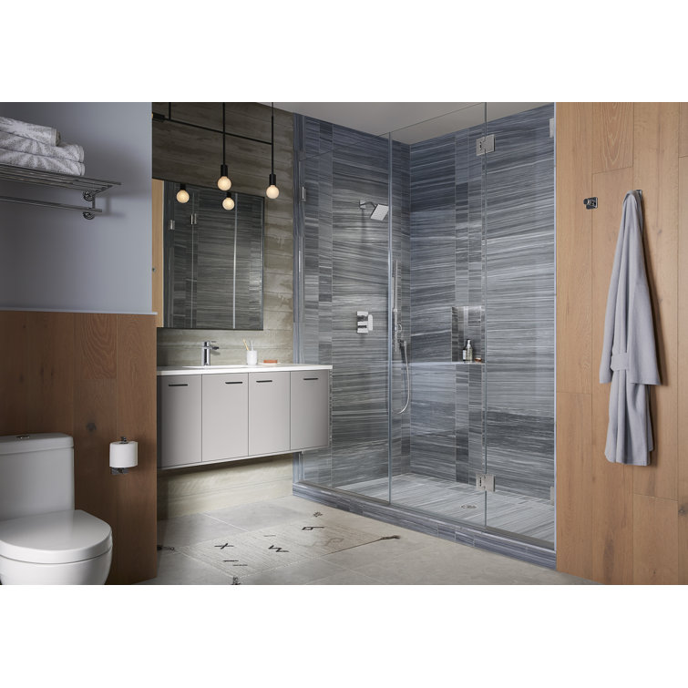 Gray Stainless Steel Square Robe Hook