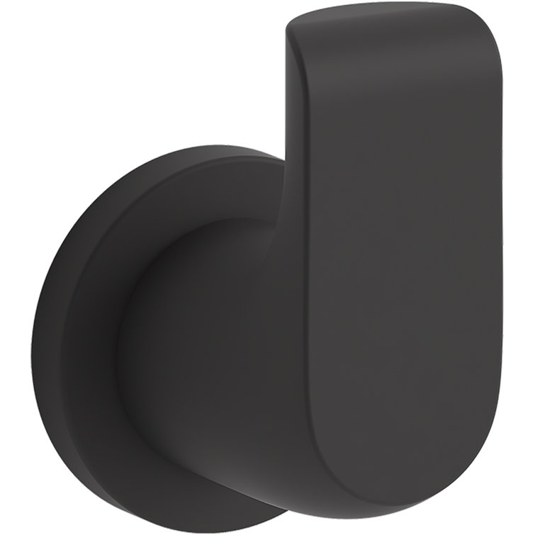 Matte Black Modern Minimalist Robe Hook