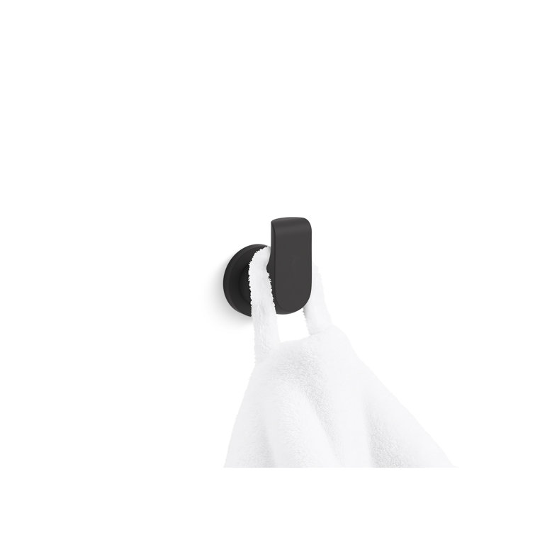 Matte Black Modern Minimalist Robe Hook