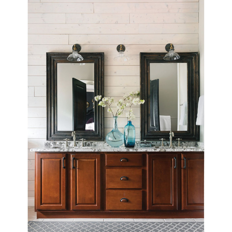 Polished Nickel Widespread Bathroom Faucet with Drain Assembly