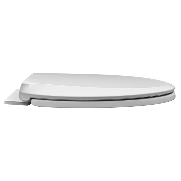 White Round Slow Close Toilet Seat with Lid