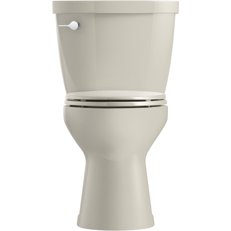 EcoLux 1.28 GPF High-Efficiency Elongated Free-Standing Toilet in Dune