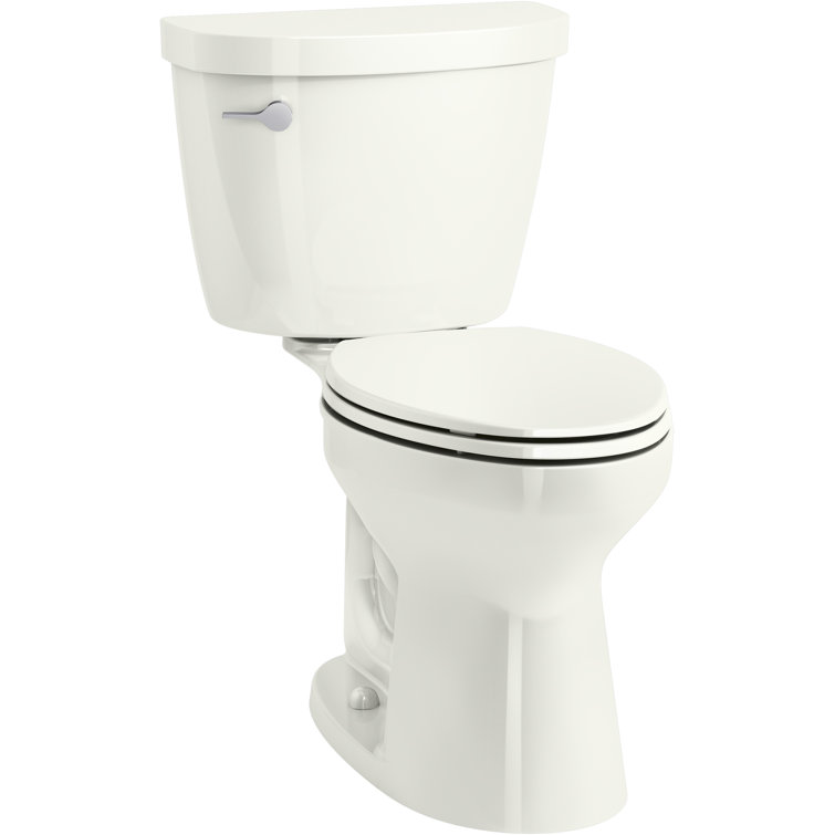 EcoLux 1.28 GPF High-Efficiency Elongated Free-Standing Toilet in Dune