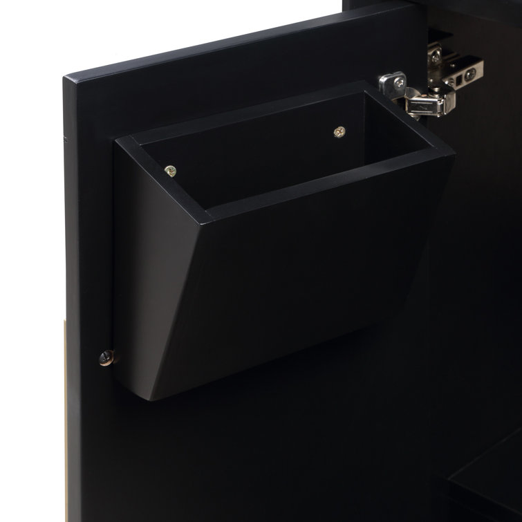Gracie Pacific Blue 48" Single Bathroom Vanity with Carrara Marble Top