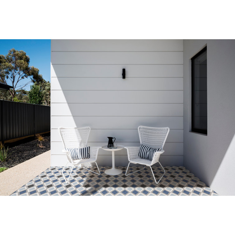 Design Blue and Gray Matte Porcelain Wall & Floor Tile