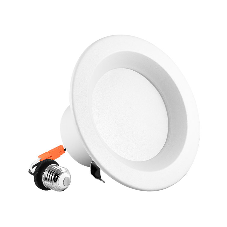 Modern 4'' LED Recessed Lighting Kit with Color Temperature Control