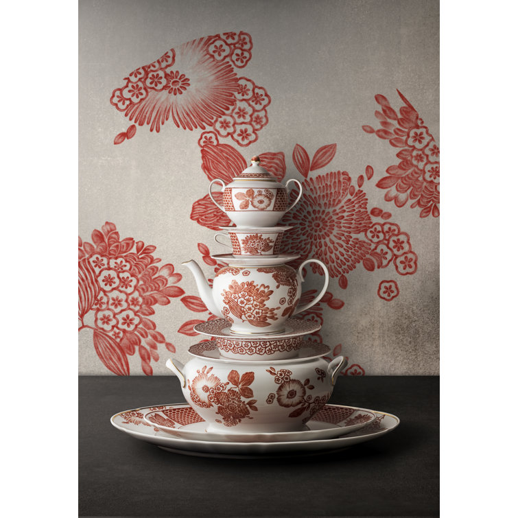 Vista Alegre Coralina Floral Porcelain Tureen, 3350ml Capacity