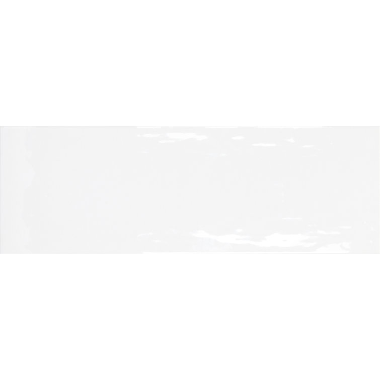 White Glossy Ceramic Wall Tile for Bathroom and Kitchen